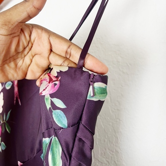 Mac Duggal Floral One-Shoulder Gown - Picture 8 of 10